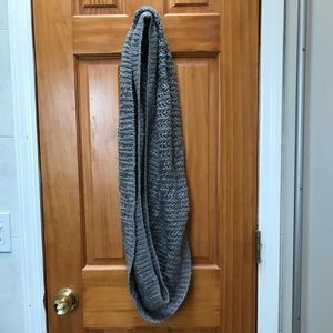 Gray infinity wrap around Scarf